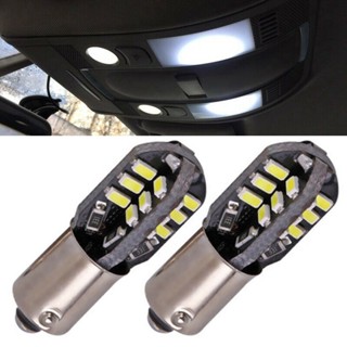 หลอดไฟซีนอน BA9S 233 T4W 24 Led Smd 250lm 12V สีขาว 2 ชิ้น