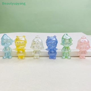 [Beautyupyang] พวงกุญแจไม้ รูปผี 3D เรืองแสง หลากสี สําหรับตุ๊กตา 2 ชิ้น