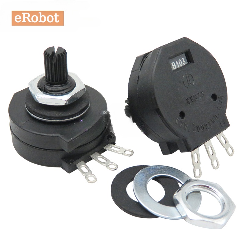 Rvs28 B102 3Pin เครื ่ องเชื ่ อมไฟฟ ้ า Potentiometer RVS28P-B102 RVS28P-B103 2W 1K 10K เครื ่ องเช