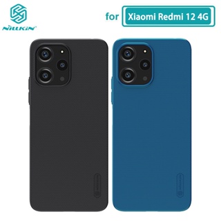 เคส Redmi 12 Nillkin Frosted Shield พีซีฮาร์ดปกหลังเคสสำหรับ Xiaomi Redmi Note 12R 5G