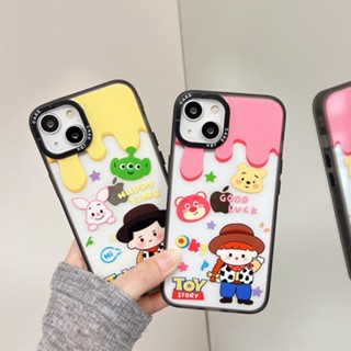 คู่รัก!Tracy Houdy Toy Story เคส TPU นิ่ม HP iP iPhone 12 13 14 Pro Max 11 FTD ขอบฝ้า เคส Apple