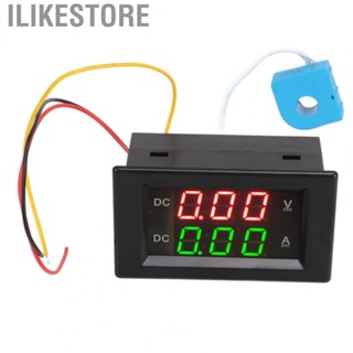 Ilikestore 2 in 1 Volt Amp Meter 600V 20A Dual Digital Display  Ammeter Voltmeter Gauge for Car Motorcycle