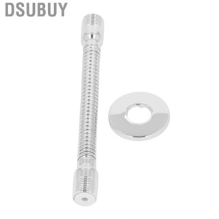 Dsubuy Adjust Shower Head Extension Arm W/Flange Rotating Swiveling