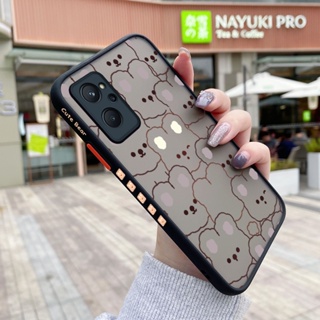 เคสโทรศัพท์มือถือ ซิลิโคนใส กันกระแทก ลายการ์ตูนกระต่ายน่ารัก สําหรับ Realme 9i