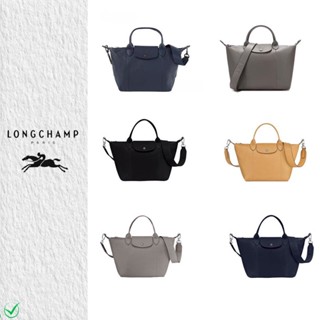 Longchamp 【ผลิตภัณฑ์แท้ 100%ของฝรั่งเศสต้นฉบับ】แท้ crossbody bag หนังแกะ กระเป๋าถือ หนังแกะจริง ~ กระเป๋าหนัง