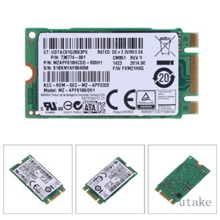 Utakee SSD 2242 M 2 โปรโตคอล 16GB โซลิดสเตทไดรฟ์ภายใน คอมพิวเตอร์ โน้ตบุ๊ก ขนาดเล็ก