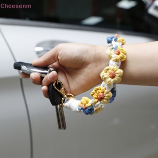 จี้สร้อยคอ สร้อยข้อมือ เชือกเส้นเล็ก รูปดอกเดซี่ แฮนด์เมด