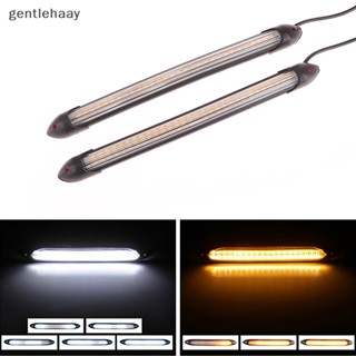 Gent ใหม่ แถบไฟเลี้ยว LED 12V 1 คู่ สําหรับรถยนต์