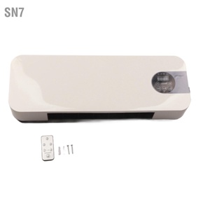 SN7 ฮีตเตอร์คูลเลอร์ติดผนังประหยัดไฟ Electric Heater Cooler with Remote Control for Home CN Plug 220V