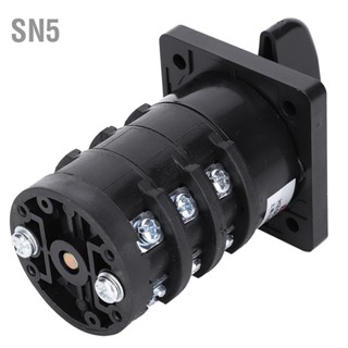 SN5 500V 20A 7-Position 12 Terminals Locking Type 0-1-2-3-4-5-6 สวิตช์ควบคุมการเปลี่ยนแคม