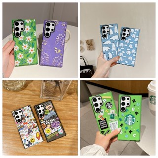 เคสป้องกันโทรศัพท์มือถือ TPU ลายกราฟฟิตี้ 360 องศา สําหรับ Samsung Galaxy S23 Ultra S22 Ultra S23 S23Plus