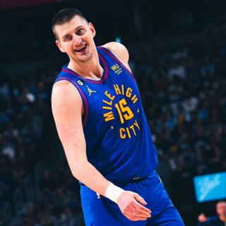 เสื้อกีฬาบาสเก็ตบอลแขนกุด ลายทีม Denver Nuggets Jersey Nikola Jokic สําหรับผู้ชาย