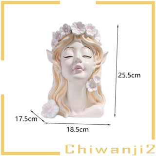 [Chiwanji2] รูปปั้นเรซิ่น รูปเด็กผู้หญิง สําหรับตกแต่งบ้าน เคาน์เตอร์ เฟอร์นิเจอร์