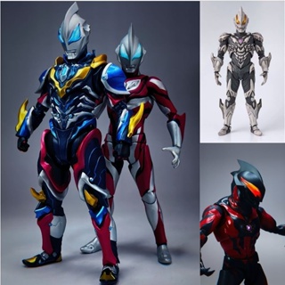 9.9 เหนื่อยมากตุ๊กตา Geed Galaxy First Rise Face Change Ultraman ตุ๊กตาของเล่น ข้อต่อขยับได้ สีทอง QAZL