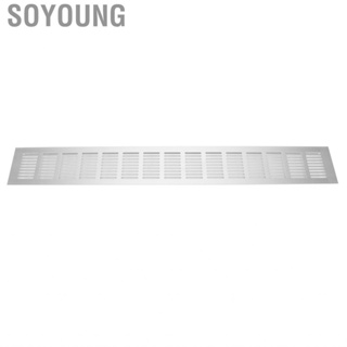 Soyoung Louvered Grille Easy To Install Ventilation  for Cabinets RV Wardrobes Shoe