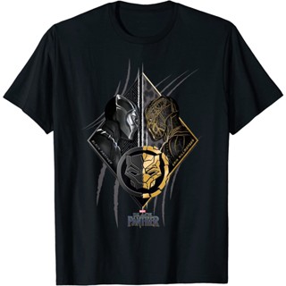 เสื้อยืด พิมพ์ลาย Black Panther ||||