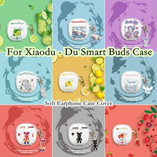 【Case Home】เคสหูฟัง แบบนิ่ม ลายการ์ตูนอนิเมะ สําหรับ Xiaodu - Du Smart Buds