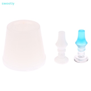 Sweetiy ใหม่ แม่พิมพ์ซิลิโคน UV ขนาดเล็ก 1:12 สําหรับบ้านตุ๊กตา