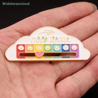 Widebeaucloud สนุก เลื่อน เข็มกลัด ของขวัญ โต้ตอบ เคลือบ หมุด ตลก สังคม สร้างสรรค์ ปกเสื้อ เครื่องประดับ ผู้หญิง ผู้ชาย ดี