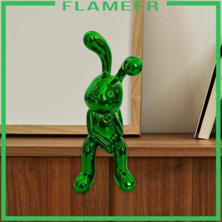 [Flameer] ฟิกเกอร์รูปปั้นกระต่ายนั่ง สไตล์นอร์ดิก สําหรับตกแต่งบ้าน