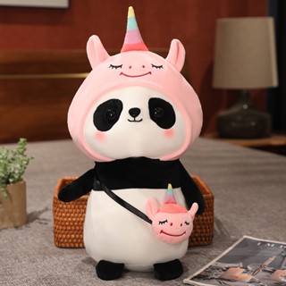 หมอนตุ๊กตานุ่ม รูปการ์ตูนหมีแพนด้า กระต่าย และไดโนเสาร์น่ารัก ขนาด 30 ซม. 40 ซม. ของขวัญสําหรับเด็ก