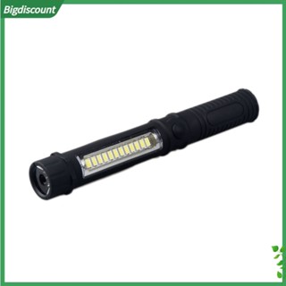 {BIG} ปากกาไฟฉาย LED COB สว่างมาก พร้อมคลิปหนีบ สําหรับตรวจสอบการทํางาน