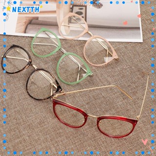 Men Women Trend Metal Spectacles Clear Lenses Glasses Frame