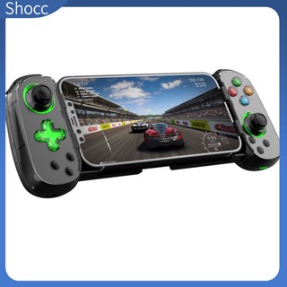 Shocc เกมแพดควบคุมเกม แบบไร้สาย ยืดหดได้ สําหรับ Iphone