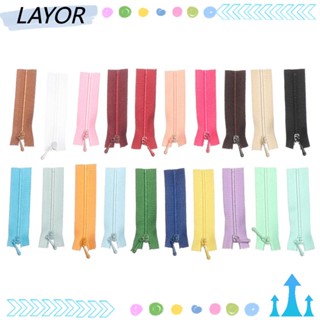 Layor ซิป ขนาดเล็ก 5*1.7 ซม. 20 สี คุณภาพสูง สําหรับเสื้อผ้า DIY 5 ชิ้น ต่อชุด