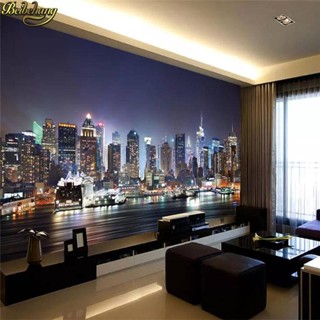โมเดลนิวยอร์กซิตี้ 3 มิติ แบบกําหนดเอง| วอลเปเปอร์ City New York Night