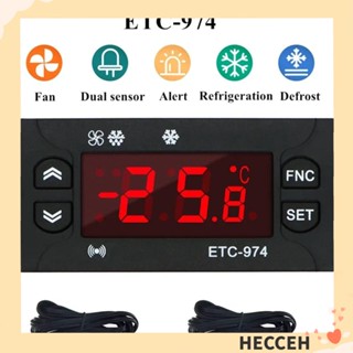 Hecceh เครื่องควบคุมอุณหภูมิดิจิตอล ETC-974 เทอร์โมตู้เย็น NTC