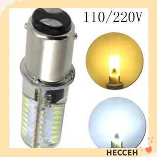 Hecceh หลอดไฟ LED คริสตัล 3014 64SMD สีขาว อบอุ่น