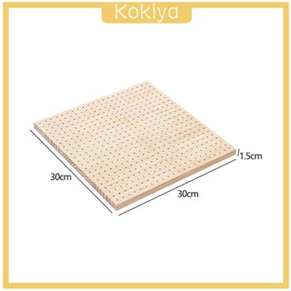 [Kokiya] แผ่นบอร์ดถักโครเชต์ ทรงสี่เหลี่ยม DIY สําหรับผู้ใหญ่