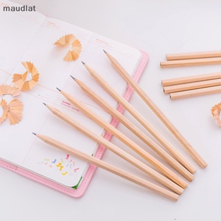 Maud Log ดินสอไม้ธรรมชาติ สําหรับวาดภาพระบายสี 10 ชิ้น ต่อชุด