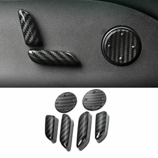 ⚡SUPERSL-TH⚡6 Pcs Adjust Handle Button Cover Trim Replacement For Tesla Model X S 2012-2021⚡NEW 7