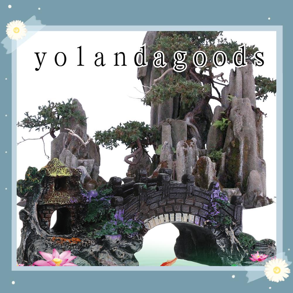 Yola สะพานเรซิ่นคุณภาพสูงสําหรับตกแต่งตู้ปลาพิพิธภัณฑ์สัตว์น้ํา