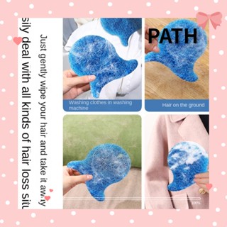 Path อุปกรณ์ฟองน้ํา สีฟ้า ใช้ซ้ําได้ สําหรับกําจัดขนสัตว์เลี้ยง