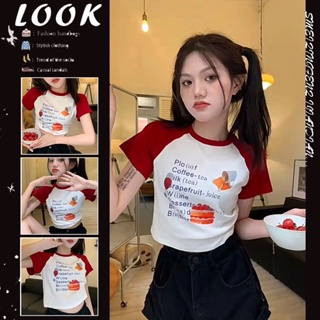 Candy Kids Candy เสื้อครอป เสื้อสายเดี่ยว ย้อนยุค y2k 2023 NEW Style 073104 Beautiful Korean Style High quality รุ่นใหม่ A99J31M 36Z230909