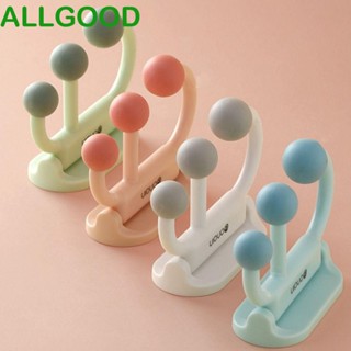 Allgoods ที่วางอ่างล้างหน้า 180° อุปกรณ์จัดเก็บอ่างล้างหน้า มีกาวในตัว หมุนได้ วางซ้อนกันได้ ประหยัดพื้นที่