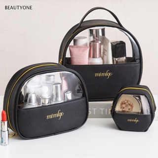 Topbeauty กระเป๋าเครื่องสําอาง แบบใส แบบพกพา