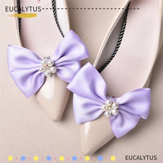 EUTUS 2 ชิ้น รองเท้า หัวเข็มขัด ผู้หญิง เสน่ห์ หรูหรา ตกแต่งรองเท้า