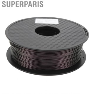 Superparis 3D Printer Filament  PLA 1.75mm Good Accuracy Bubble Free Great Transparency Violet Color for DIY