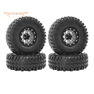 ขอบล้อ 1.9 นิ้ว สําหรับรถไต่หินบังคับ 1/10 Axial SCX10 90035 90022 90046 RC4WD D90 D110 TF2 TRX-4 4 ชิ้น