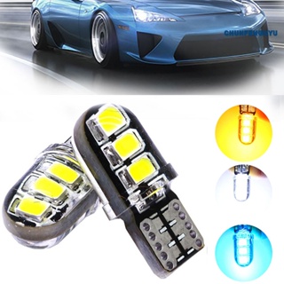 [CFGY Auto] T10 โคมไฟ LED 360 องศา SMD2835 กันน้ํา เป็นมิตรกับสิ่งแวดล้อม สําหรับติดด้านหน้ารถยนต์