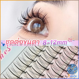 Tmala DIY ชุดต่อขนตา 8-12 มม. ชุดมืออาชีพขนตาแต่งหน้า ใหม่สไตล์สาวเวียดนาม false eyelashes