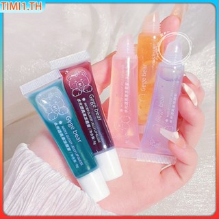 Water Light Glass ลิปกลอส Colorless Lip Oil Layered Lipstick ลิปกลอสให้ความชุ่มชื้นลิปบาล์มลิปสติกติดทนนานโปร่งใส | เวลา1