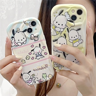 ใหม่ เคสโทรศัพท์มือถือนิ่ม ป้องกันเลนส์ ลายสุนัข Pacha น่ารัก สีครีม สําหรับ Realme C53 C55 NFC 10 4G C35 C33 C31 C30 2023 OPPO RealmeC53 RealmeC55