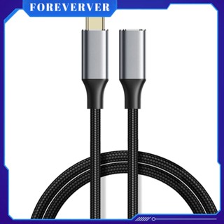 สายเคเบิลข้อมูล Typec3.1gen2 สายเคเบิลขยายข้อมูลชายกับหญิง Dock Elbow Full Protocol Extension Cable Switch Extension Cable fore