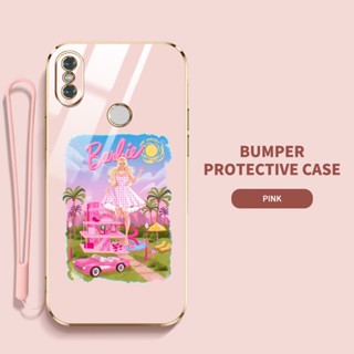 เคสโทรศัพท์มือถือ ซิลิโคน กันกระแทก ลายบาร์บี้น่ารัก สีชมพู คุณภาพสูง สําหรับ Xiaomi Redmi A1 2022 4G Note 5 Pro Mi A1 A2