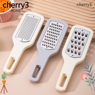 Cherry3 เครื่องขูดแครอท มันฝรั่ง แตงกวา แบบสเตนเลส 3-in-1